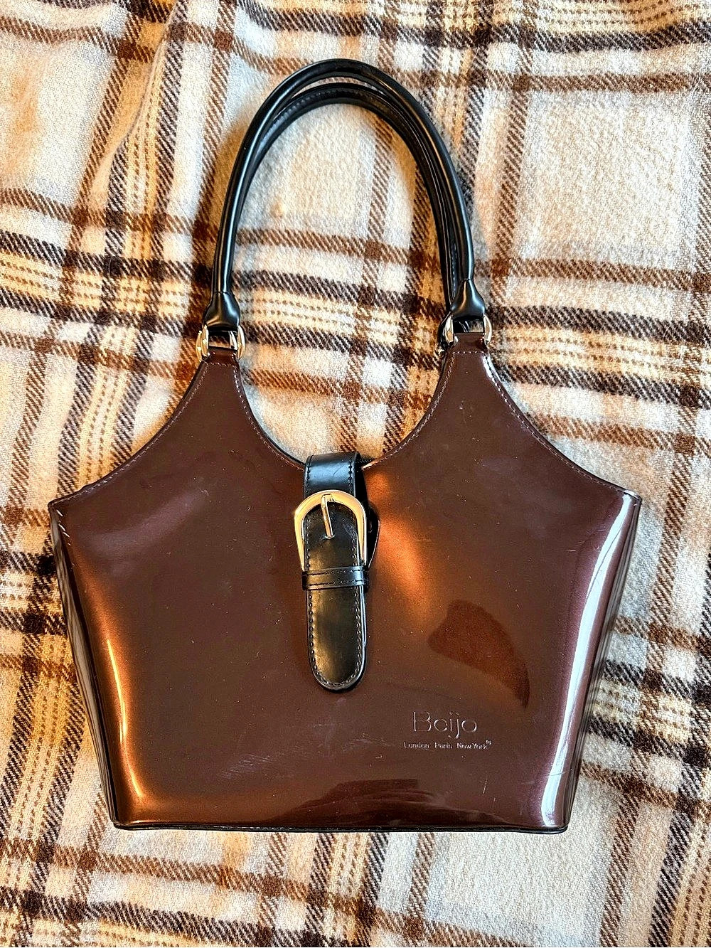 Beijo Brown Tote